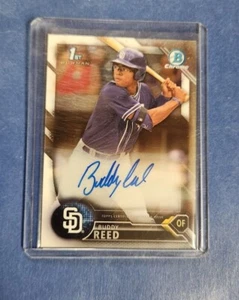 Autografo Buddy Reed 2016 Bowman Cromo RC Rookie - Foto 1 di 2