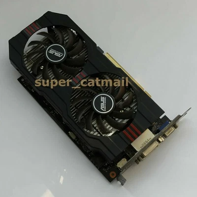 ASUS NVIDIA GeForce GTX 750 Ti 2 GB Video Card GTX750TI-OC-2GD5 GDDR5 128Bit 2GB - Image 1 of 3