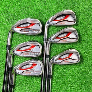 TaylorMade LH Eisensatz AERO BURNER 5.6.7.8.9.P Stahl Flex S Linkshänder STORE - Bild 1 von 9