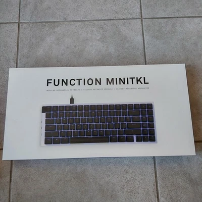 NZXT FUNCTION Mini TKL Modular Mechanical Gaming Keyboard Gateron Red Switches - Image 1 of 4
