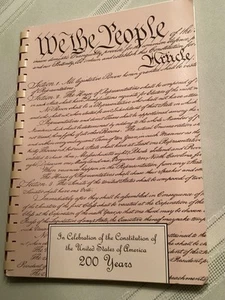 Liberty Federated Hermes 1987 Constitution US Address Book Securities Corp Gift - Picture 1 of 8