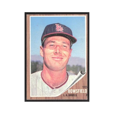 1962 Topps Ted Bowsfield Angels #369 - Image 1 of 3