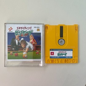 Exciting Billiard (Nintendo Famicom Disk System 1987) - Japan import
