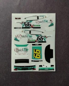 2025 Custom Chandler Smith #66 QuickTie 1/64 Peel & Stick Decals - Picture 1 of 1