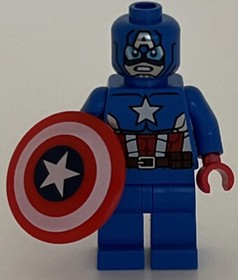 LEGO Marvel Super Heroes Minifigure Captain America 6865 Avengers