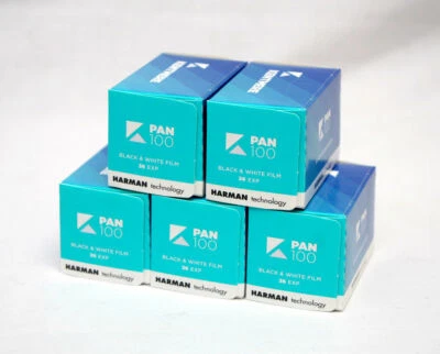 Kentmere (путем Ilford) сковорода 100asa дешевый черно-белый черно-белой пленки 35 мм 36 Exp 5 рулона - Изображение 1 из 4