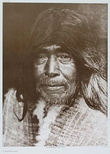 Edward Curtis Nootka Man Photogravure produced by Beaux Arts Sepia Toned - Picture 1 of 1