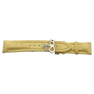 BRAND NEW JACOB & CO AUTHENTIC YELLOW POLY 20MM WATCH BAND W. BUCKLE FOR 40MM - Image 1 of 4