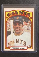 1972 O-Pee-Chee Willie Mays #49! Rare OPC Card Of Giants HOFer & Baseball Legend