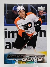Hayden Hodgson 2022-23 Upper Deck Young Guns Rookie Card #207 RC Philadelphia