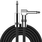Guitar Cable 10Ft Electric Instrument Bass Amp Cord For Electric Mandolin, Pro A