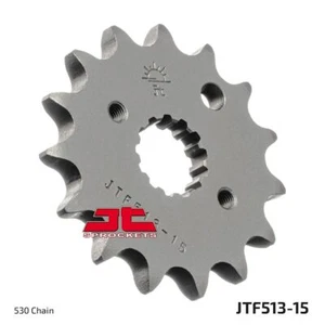 JT Steel Front Spocket-JTF513.15 Suzuki VZ800 V,W,X,Y,K1,K2,K3,K4 Marauder 97-04 - Picture 1 of 1