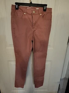 Seven 7 Pink Denim Jeans Stretchy Neu ohne Etikett - Bild 1 von 5