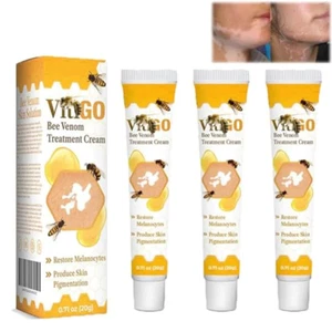 Vitiligo Bienengift Behandlungscreme (3 Stück) - Bild 1 von 12