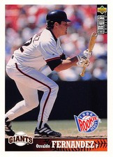Osvaldo Fernandez 1997 Collector's Choice 214  Giants  Baseball Card