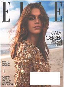 ELLE Magazine February 2023 Kaia Gerber Spring Fashion Jordan Turpin TikTok Star - Picture 1 of 1