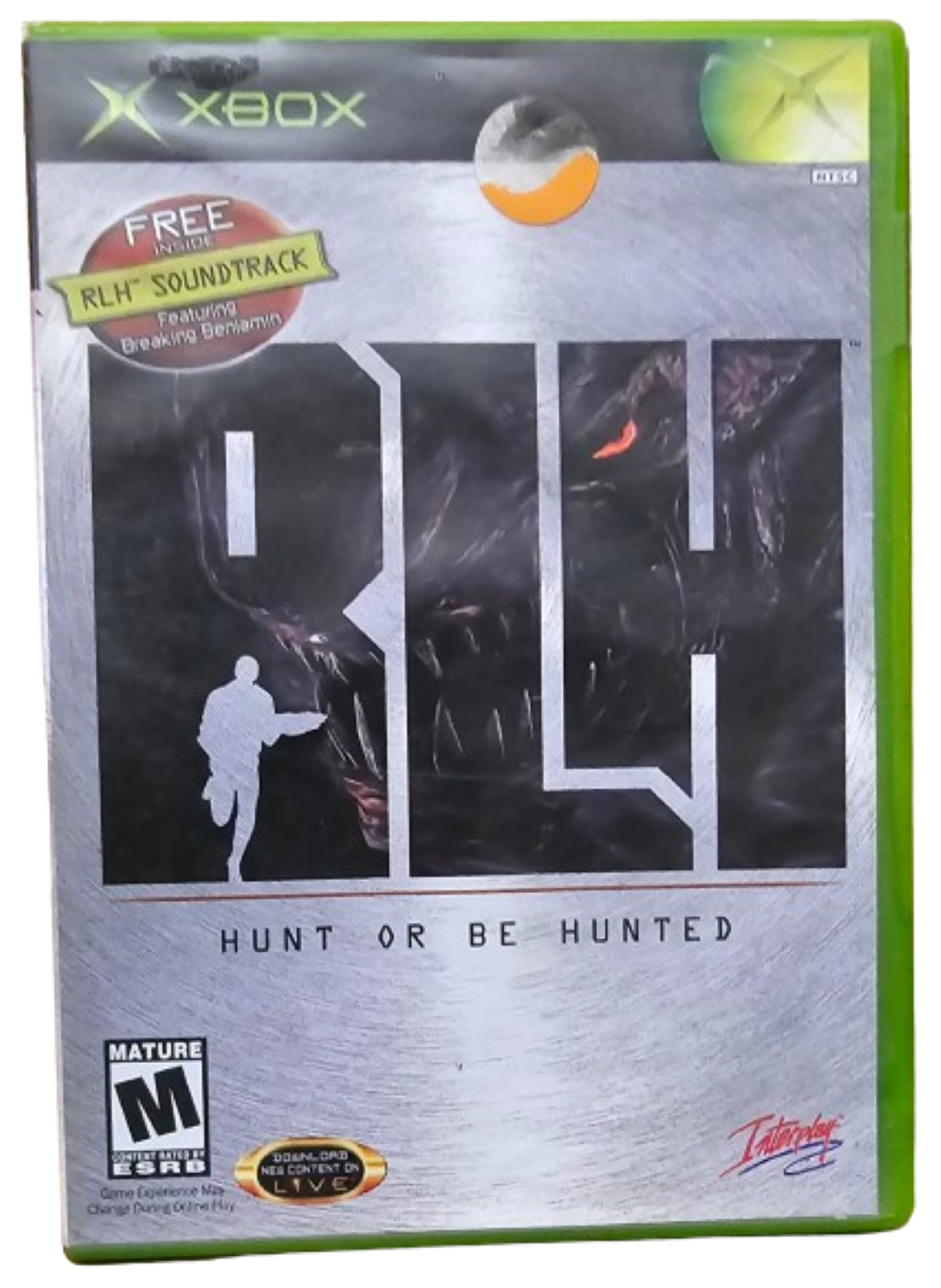 RLH: Run Like Hell (Original Xbox) Case & Game Disc Near Mint Tested!