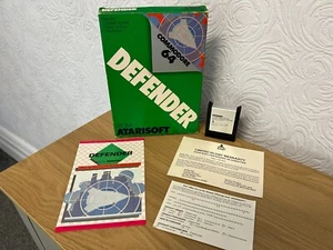 Atarisoft Defender Commodore 64 Cartridge - Working -👽👾Retro Gift Idea👾👽 - Afbeelding 1 van 24