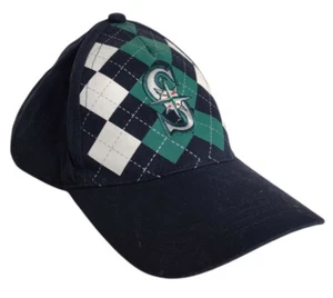 BOEING Ball Cap Hat Youth Size Blue Checkered Compass S Embroidered Adjustable - Picture 1 of 11