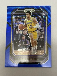 2022-23 Panini Prizm Blue Wave Prizm Scottie Pippen Jr. RC Grizzlies/Lakers - Picture 1 of 2