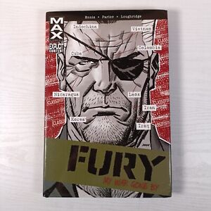 Fury Max: My War Gone By Oversize Hardcover By Garth Ennis & Goran Parlov Rare