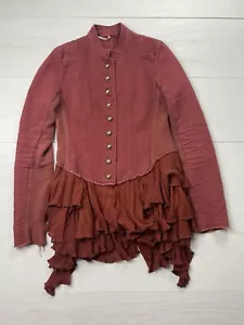 Veste à manches longues rouge Free People taille 4 - Photo 1/5