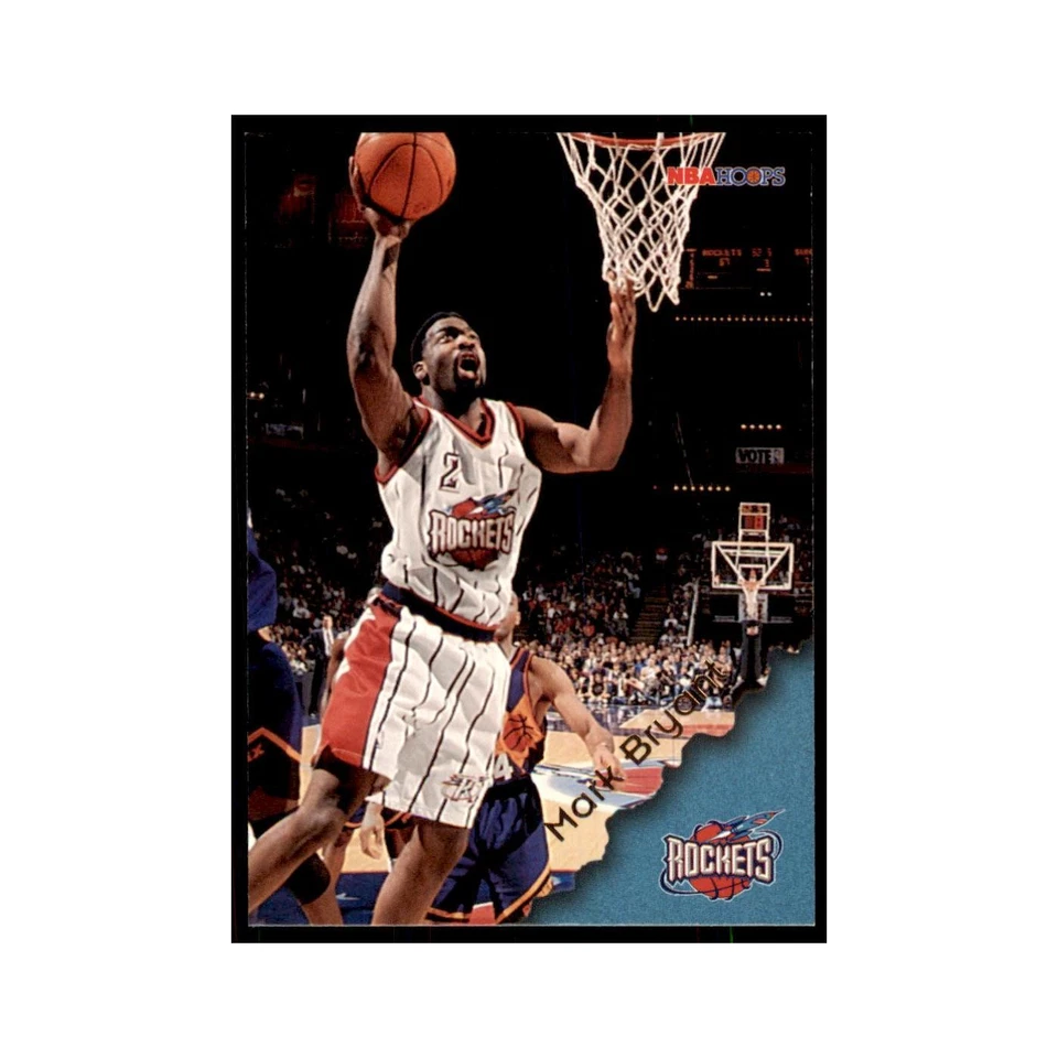 1996 Hoops Mark Bryant Rockets #58 - Image 1 of 3