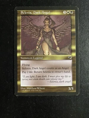 MTG - LP / MP 2x Selenia, Dark Angel - Tempest - Reserved List - Image 1 of 4