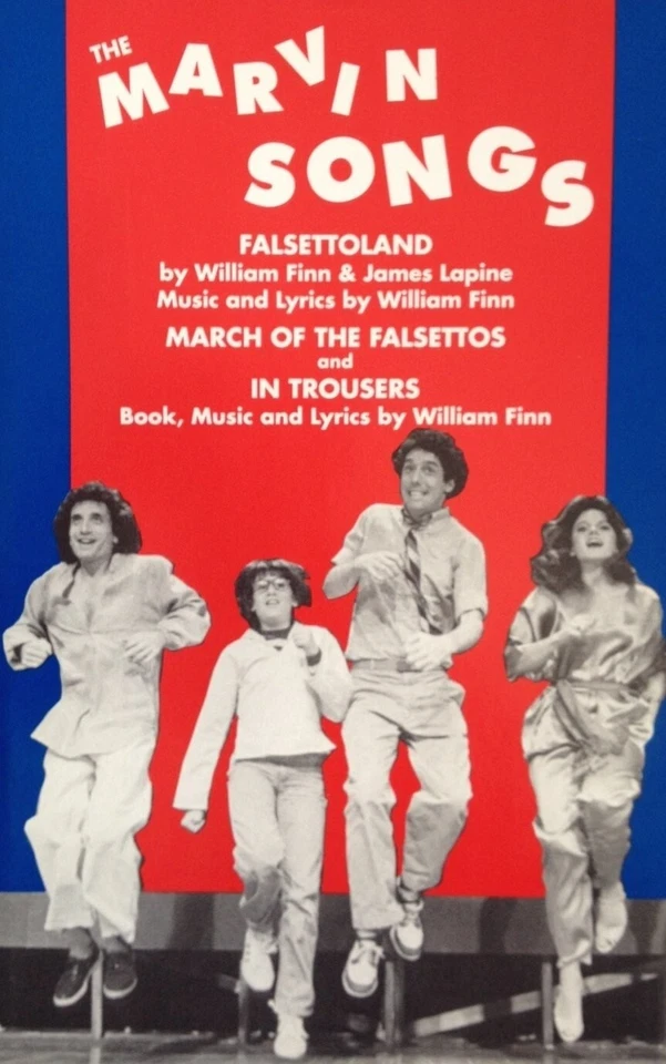 The Marvin Songs by William Finn & James Lapine, RIP, HC with DJ, EXTREMELY RARE - Image 1 of 1