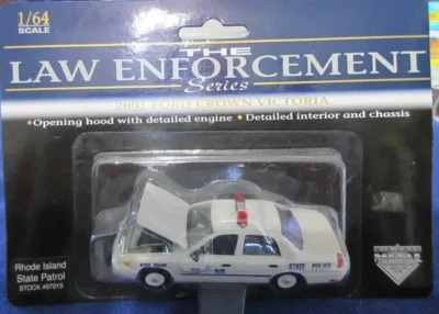 SpecCast Rhode Island State Police Trooper 2001 Ford Crown Victoria 1:64 Ltd1272 - Immagine 1 di 4