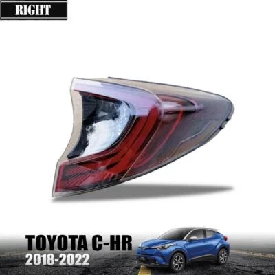Tail Lamp Rear Light Right RH Fit Toyota C-HR CHR 2018-2022 NGX10 Hybrid - Image 1 of 4