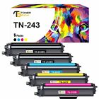 5 Toner Compatible For Brother TN243 cmyk HL-L3210CW DCP-L3550CDW MFC-L3750CDW