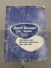 Vintage Scott Bonnar Queen 30?  Service And Repair Mechanics Manual Handbook