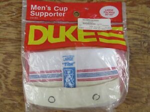 Vintage NOS Duke Men's Cup athletic Supporter jockstrap 512-BG Large