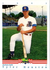 1992 Classic Best Tyler Houston #91 Durham Bulls