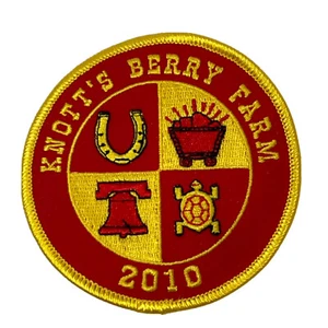 Boy Scout 2010 Knotts Berry Farm Embroidered Encampment Patch - Picture 1 of 2