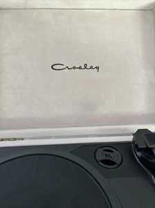 Crosley Voyager CR8017A-BK 3-Speed Portable Bluetooth Turntable Record Player - Picture 1 of 12