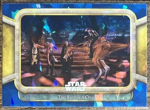 2024 Topps Chrome Sapphire Star Wars The Phantom Menace The Banished One #16 - Picture 1 of 2