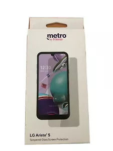 T Mobile Metro LG Aristo 5 Tempered Glass Screen Protector #GLS1026 NEW - Picture 1 of 2
