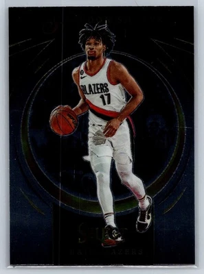 2022-23 Panini Select - Select Certified Shaedon Sharpe #1 (RC) - Image 1 of 2