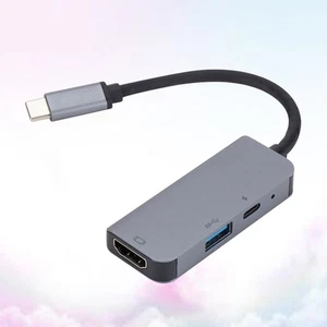 USB 3.1 USB C HUB 3 in 1 Multi-Port- -C-Adapter zum Port- - Bild 1 von 11