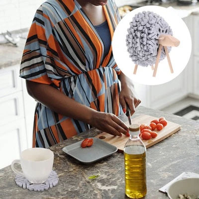  Creative Coaster Cup Insulation Pad Stylish Coasters Special-shaped - Image 1 of 4