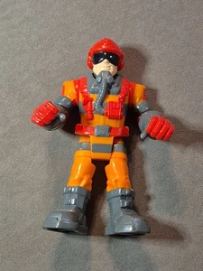 Fisher-Price Rescue Heroes Pilot Action Figure 2010 Orange & Red 5" - Picture 1 of 11