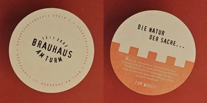 Brauhaus am Turm Die Natur der Sache… Brauerei Bierdeckel Bier - Bild 1 von 1