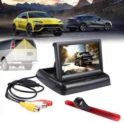 4.3" Foldable Monitor + Backup Camera Car Rear View Parking System For Vito W447 - Image 1 of 4