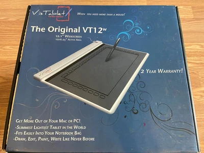 VisTablet 98-903w10211-000 12.1" Widescreen Active Area USB Tablet - Image 1 of 4