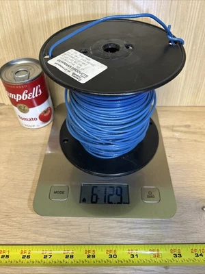 ~7 lb - 12 AWG alambre trenzado de cobre rollo de 500' THHN/THWN 600 voltios listado por UL azul Foto 1 de 4