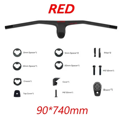 Manillar de suspensión de carbono Syncros para bicicleta de montaña ángulo de 20 grados Foto 1 de 4