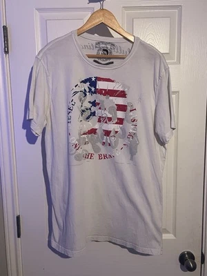 Diesel Camiseta Hombre XL Mohawk Edición Limitada Las Vegas Patriótico Rojo Blanco Azul Foto 1 de 4