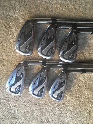 Callaway Mavrik Pro Irons 5-PW Elevate 105 VSS Pro Stiff (-1/4”) Very Good 9/10 - Image 1 of 4